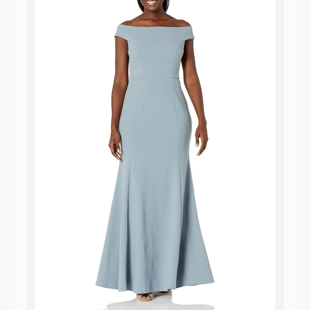 Jenny Yoo Bridesmaid’s Dress (Gray) (Size: 12)